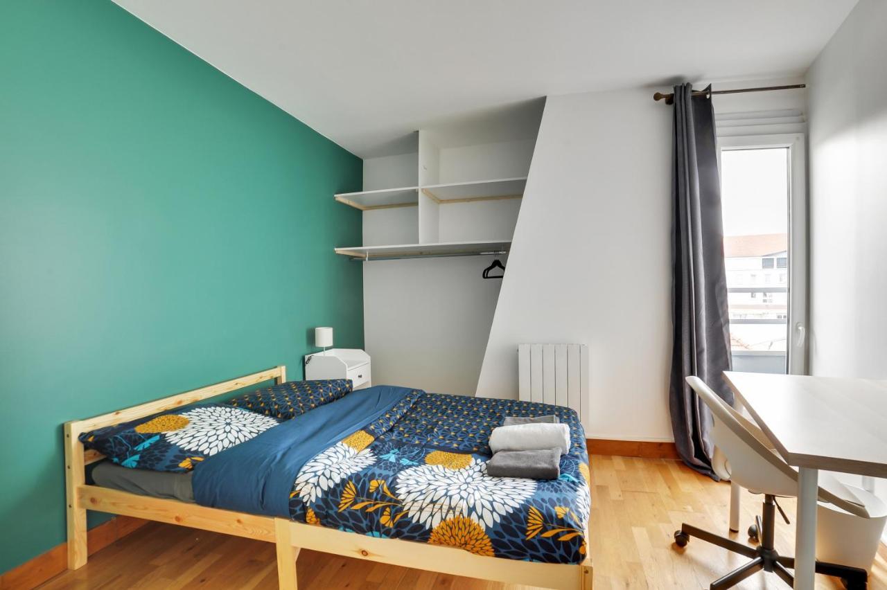 Chic And Spacious Apart With Parking Pierrefitte-sur-Seine Exteriör bild