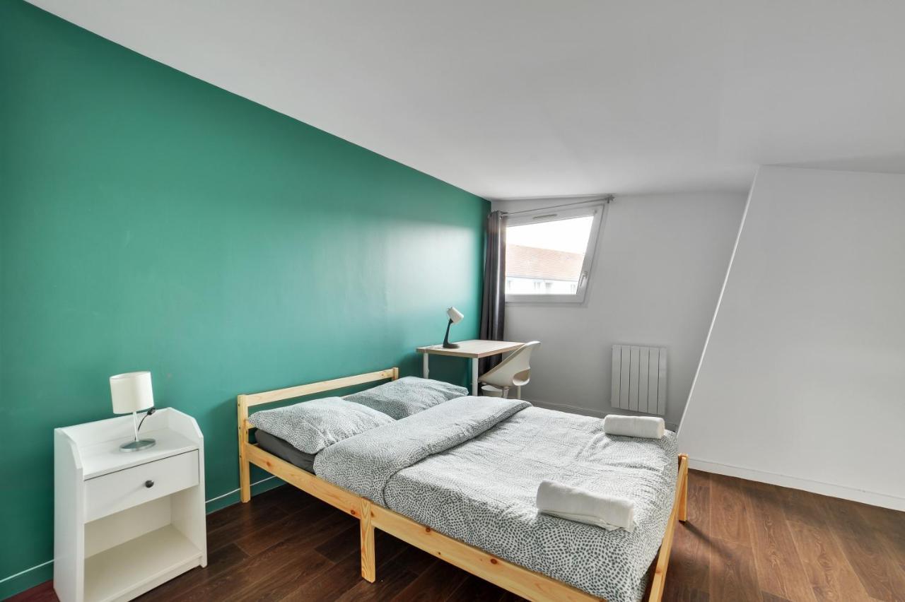 Chic And Spacious Apart With Parking Pierrefitte-sur-Seine Exteriör bild