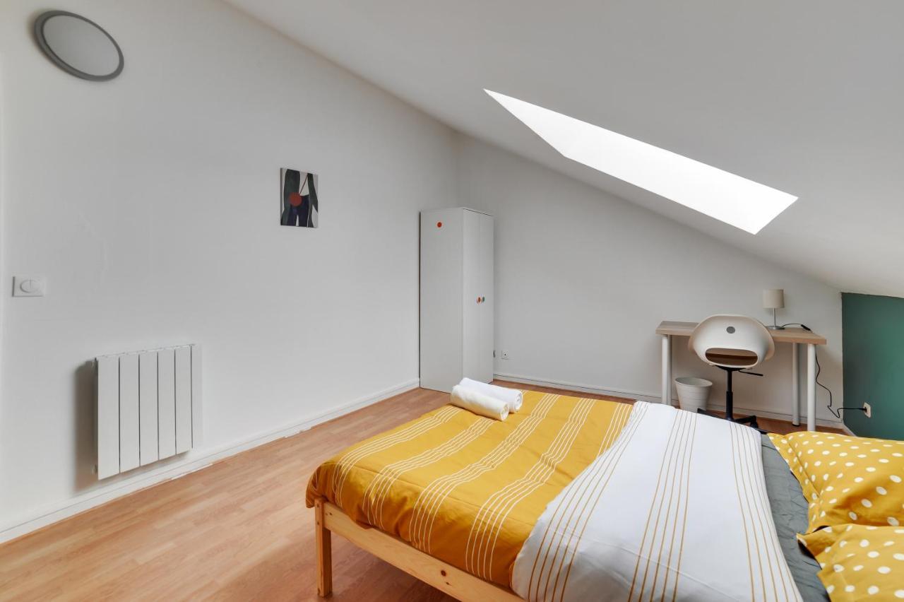 Chic And Spacious Apart With Parking Pierrefitte-sur-Seine Exteriör bild