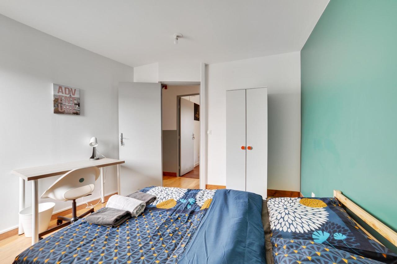 Chic And Spacious Apart With Parking Pierrefitte-sur-Seine Exteriör bild