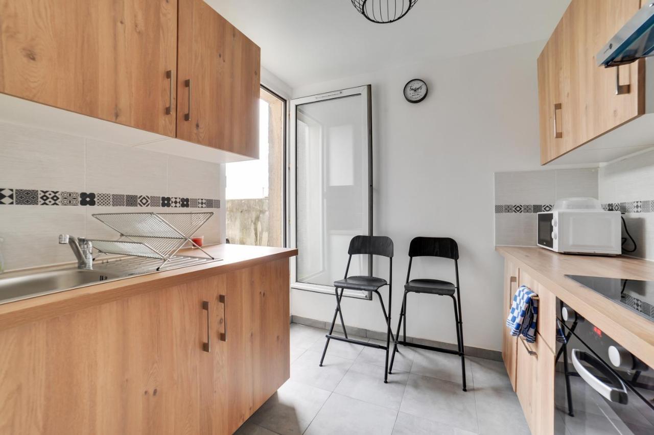 Chic And Spacious Apart With Parking Pierrefitte-sur-Seine Exteriör bild